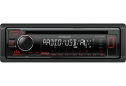 Kenwood, KDC-130UR CD/USB MP3/WMA automagnetola su AUX įėjimu 