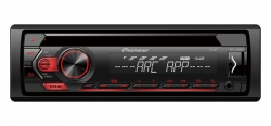 Pioneer, DEH-S120UB Car stereo with RDS tuner, CD, USB and Aux-In. Supports Android Media Access an 