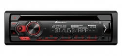 Pioneer, DEH-S320BT CD RDS magnetola su USB, Aux įėjimu, FLAC 