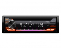 JVC, KD-DB922BT CD/USB MP3/WMA automagnetola su AUX įėjimu 