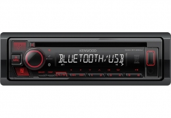 Kenwood, KDC-BT460U CD/USB MP3/WMA automagnetola su AUX įėjimu 