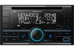 Kenwood, DPX-7300DAB 2-DIN USB/CD Receiver with AUX 