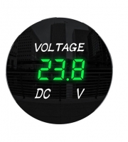 car voltmeter green backlight 