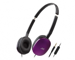 JVC, HA-S160MVU, violetinės sp. dinaminės ausinės 