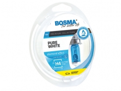 Bosma car lamp H4, 60/55W 12V P43t set white 