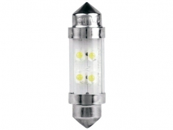 Bosma car lamp SV8.5 10X36, yellow, LED 