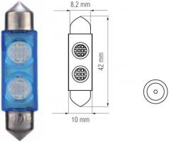 Bosma car lamp SV8.5, 10X42, LED 