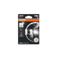 Osram LED lemputės, W5W T10 W2.1x9.5d 12V/1W Balta 6000K, 2825DWP- 