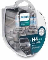 Philips car lamp X-TremeVision +150%, H4, 60/55W 12342XVPS2 