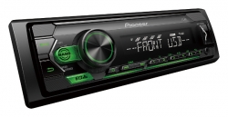 Pioneer, MVH-S120UBG Car stereo with RDS tuner, USB and Aux-in. 