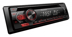 Pioneer, DEH-S120UB Car stereo with RDS tuner, CD, USB and Aux-In. Supports Android Media Access an 