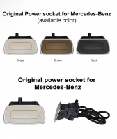 LNMH02SV, Monitor holder, Mercedes benz, beige 