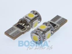 Bosma, bulb CANBUS T10, W5W  5xSMD5050 