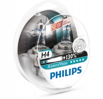 Philips car lamp X-Treme +130%, H4, 60/55W 12342XV+S2 