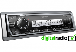 Kenwood, KMR-M508DAB Bluetooth® Wireless Technology Dual Marine 